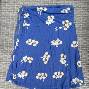 Patagonia Blue Floral Skirt